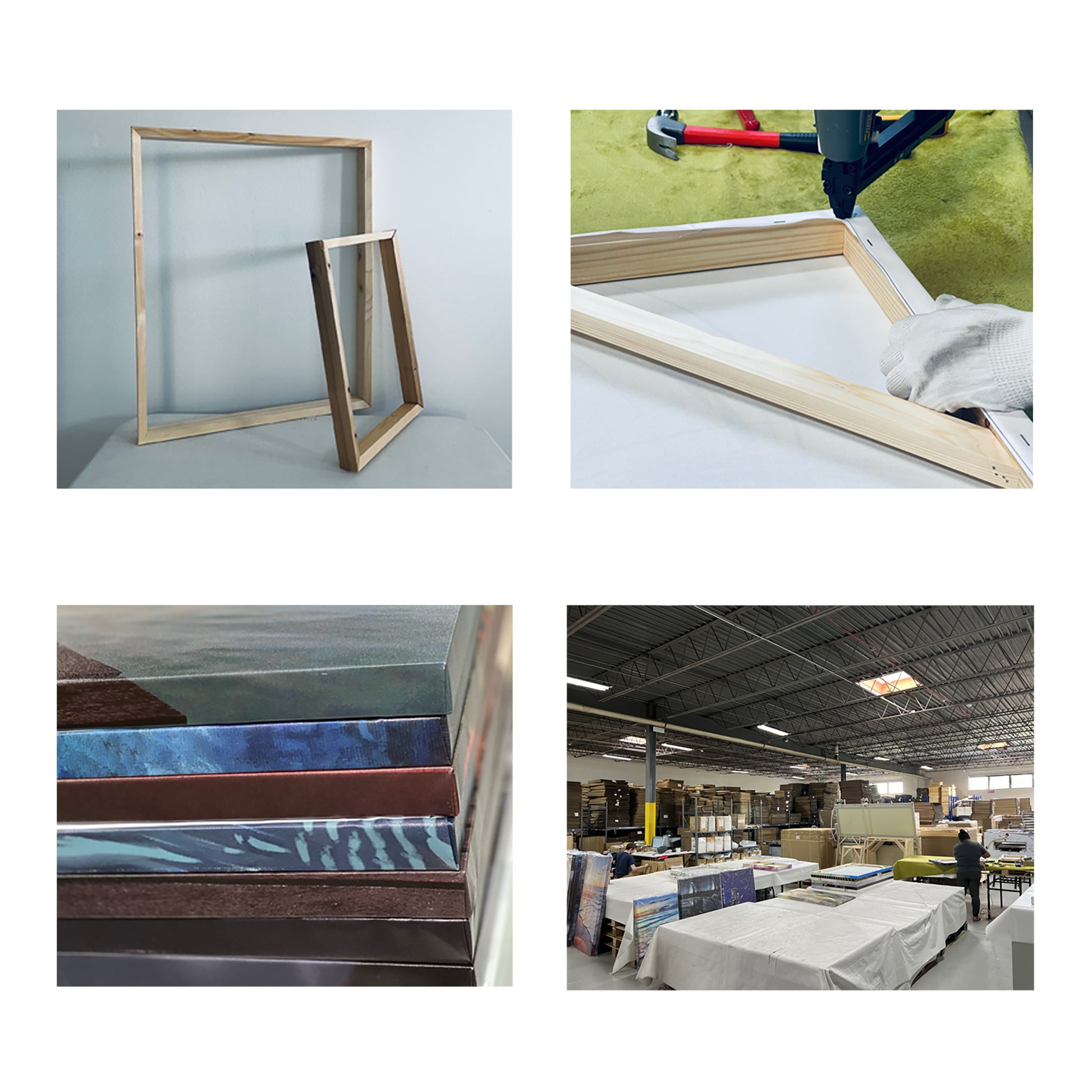 1Pcs Canvas Prints With Your Photo Custom Canvas Wall Art Personalized Canvas Pictures, Customized To Any Style, Us Factorygifts For Family, Wedding, Friends, Home Decoration Wrapped Canvas Colorful Medium 25In 32In Painting Prints And Posters Art Deco