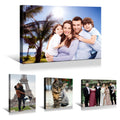 1Pcs Canvas Prints With Your Photo Custom Canvas Wall Art Personalized Canvas Pictures, Customized To Any Style, Us Factorygifts For Family, Wedding, Friends, Home Decoration Wrapped Canvas Colorful Medium 25In 32In Painting Prints And Posters Art Deco