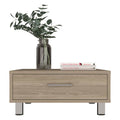 Coffee Table Albuquerque, One Drawer, Light Pine Finish Beige Particle Board