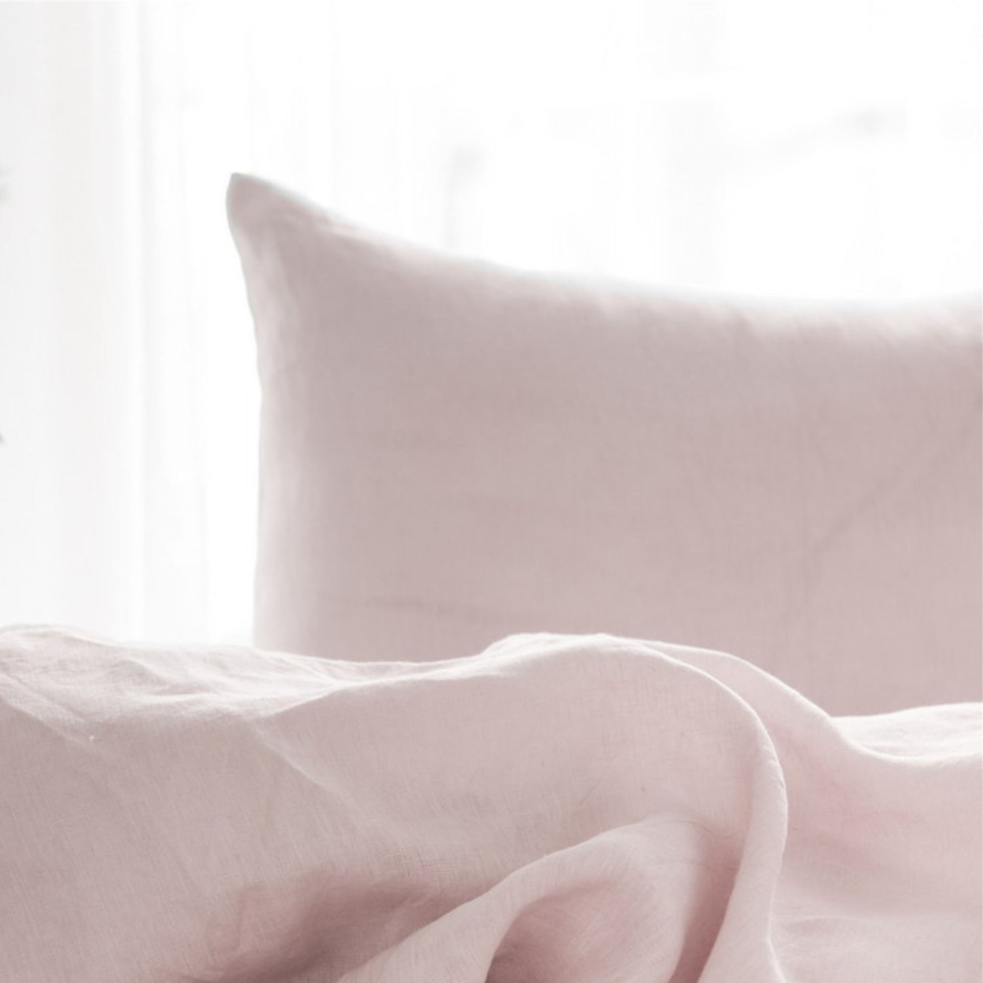 Pillow Cases Standard Size, Pink Pillow Cases Set Of 2, Pillowcases Standard, Premium Soft Linen Pillow Case With Envelope Enclosure 20"X27" Pink Linen Linen