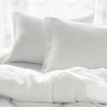 King Size Pillow Cases Set Of 2, Soft White Pillow Cases Set Of 2, Pillow Cases King, Premium Soft Linen Pillow Case With Envelope Enclosure 20