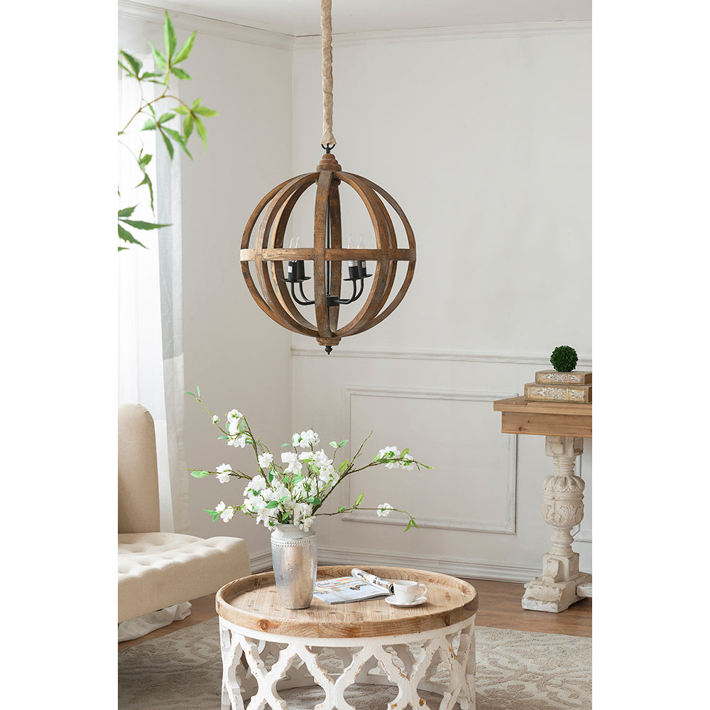 31.9X31.9X15.7" Rustic Round Wooden Coffee Table, White White Primary Living Space Antique,Farmhouse,Rustic,Traditional,Transitional Fir Wood