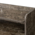 Modern Extendable Dining Table With Storage Marble Mdf
