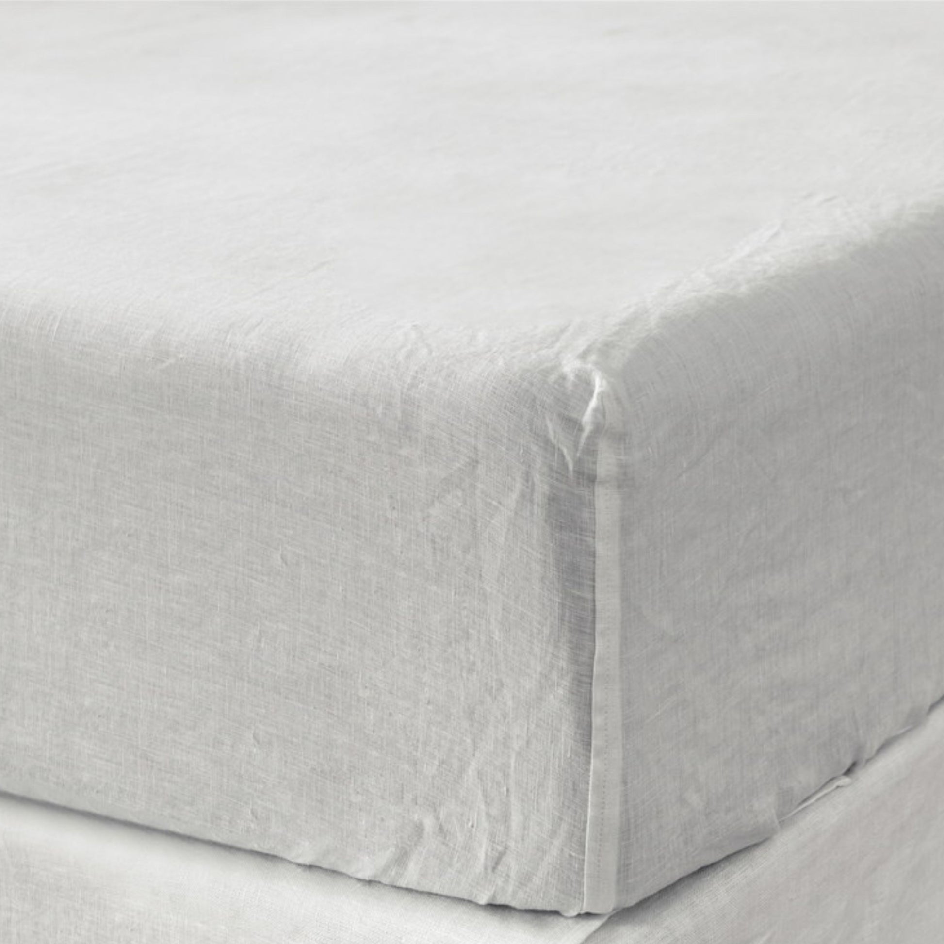 California King Fitted Sheet 1 Pc, California King Sheets, Linen Sheets, Hotel Sheets, Soft White Sheets,& Fade Resistant Cal King Sheets White Linen Linen