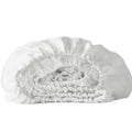 California King Fitted Sheet 1 Pc, California King Sheets, Linen Sheets, Hotel Sheets, Soft White Sheets,& Fade Resistant Cal King Sheets White Linen Linen