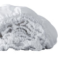 Fitted Queen Sheet 1 Pc, Bed Sheets Queen Size, Linen Sheets Queen Size, Hotel Sheets, White Sheets,& Fade Resistant Queen Sheets White Linen Linen