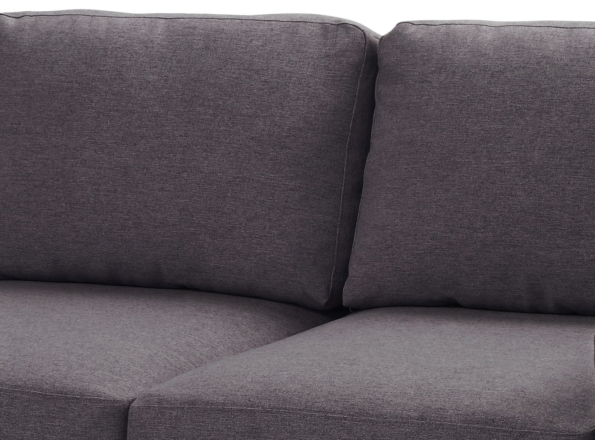 Winter 68" Loveseat In Dark Gray Linen Dark Gray Linen
