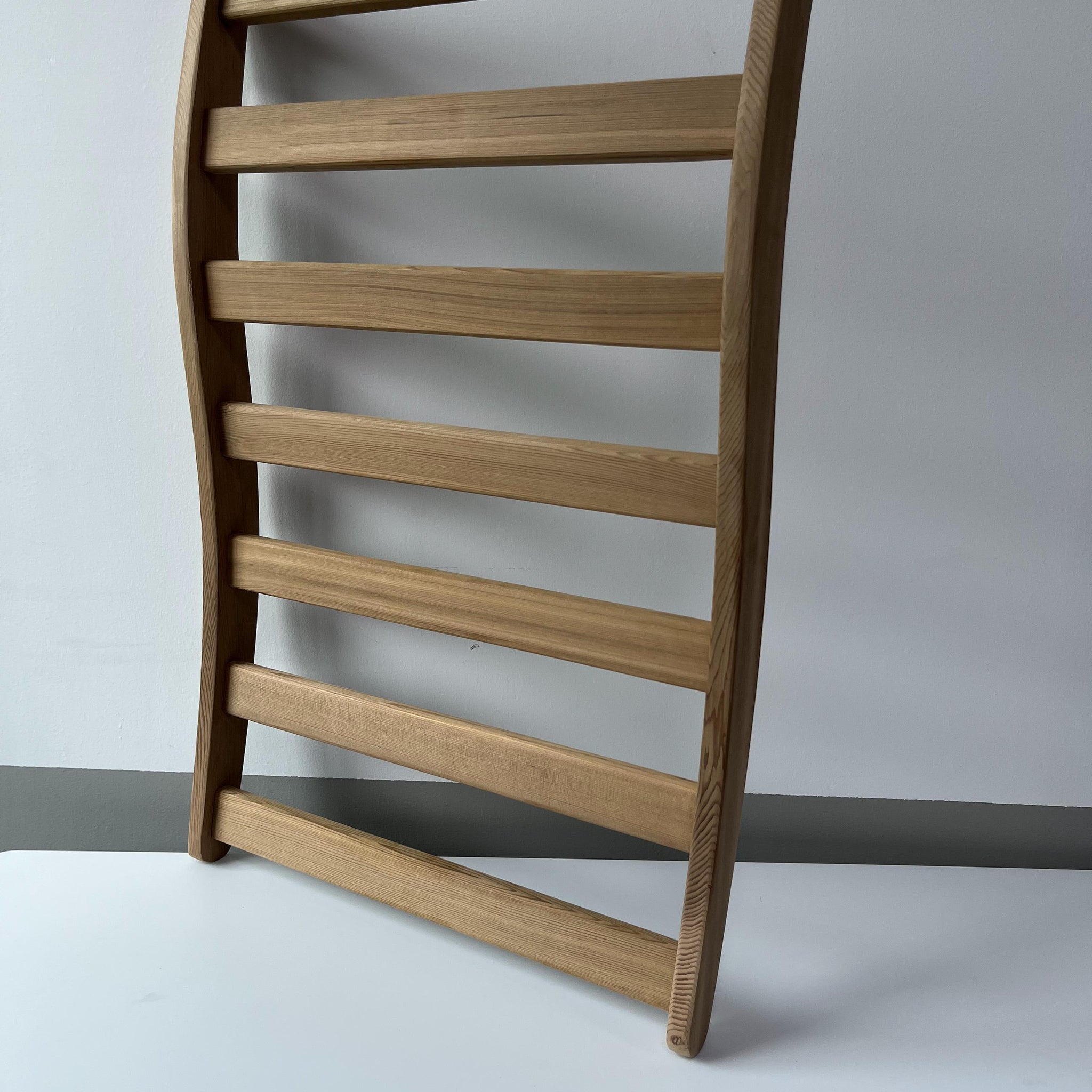 S Shape Sauna Backrest Ergonomic Sauna Chair With Backrest For Sauna Room Wood Bathroom American Design Wood Solid Wood