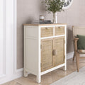 Accent Cabinet 1 2 Drawers Antique White Drawers Included Antique Mdf