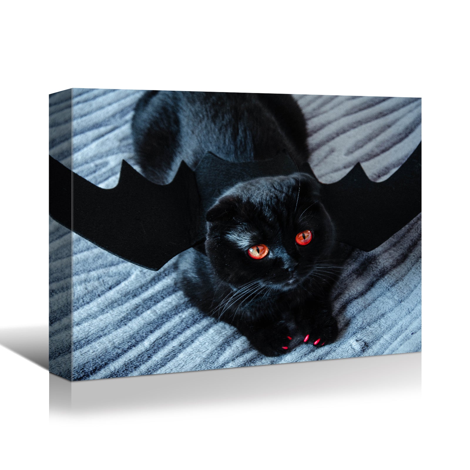 Drop Ping Framed Canvas Wall Art Decor Painting For Halloween,Scary Pumpkin Painting For Halloween Gift, Decoration For Halloween Office Living Room, Bedroom Decor Ready To Hang Rectangle Framed