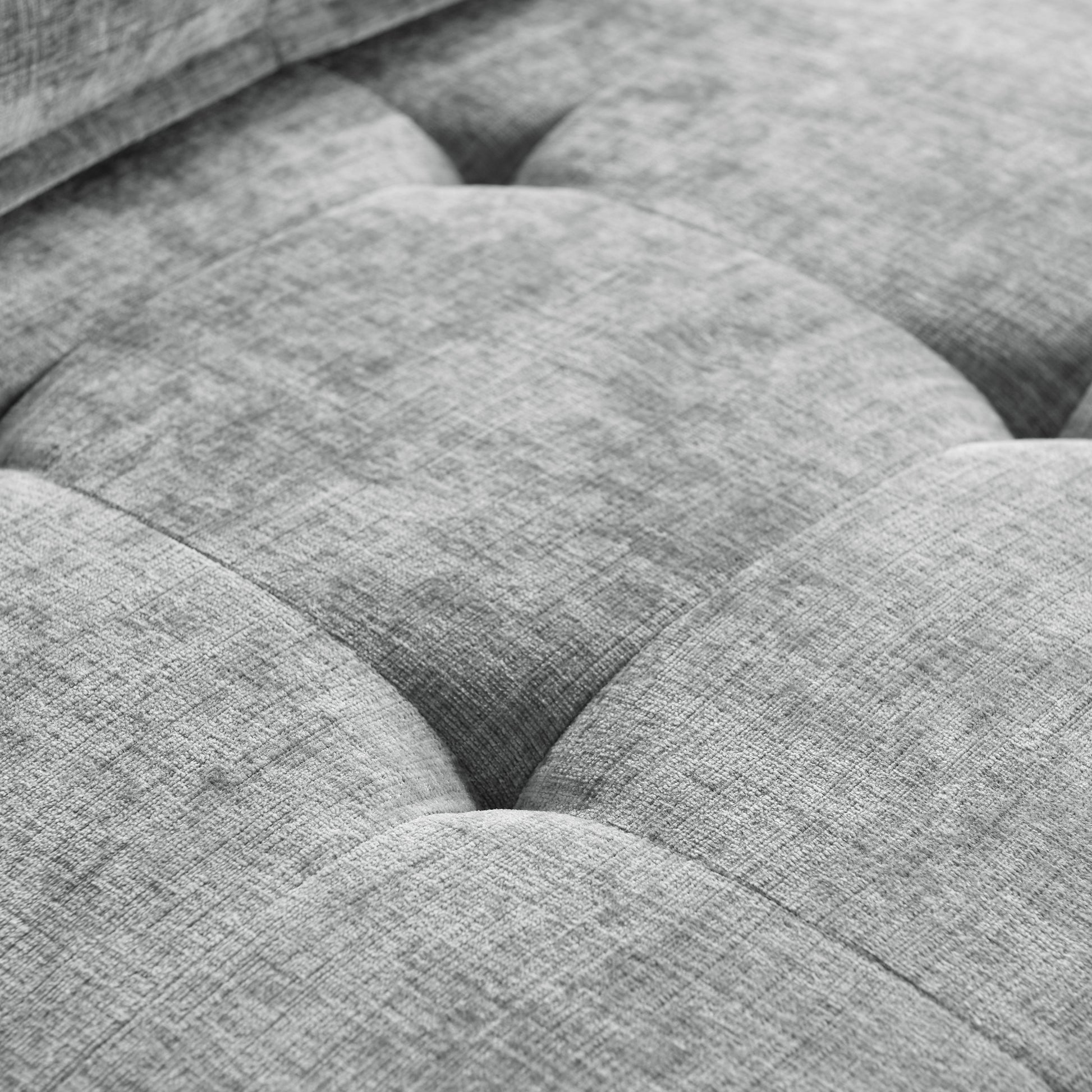 L Shape Modular Sectional Sofa, Diy Combination, Chenille Grey Chenille Wood Tight Back Eucalyptus Square Arms Foam Chenille 4 Seat