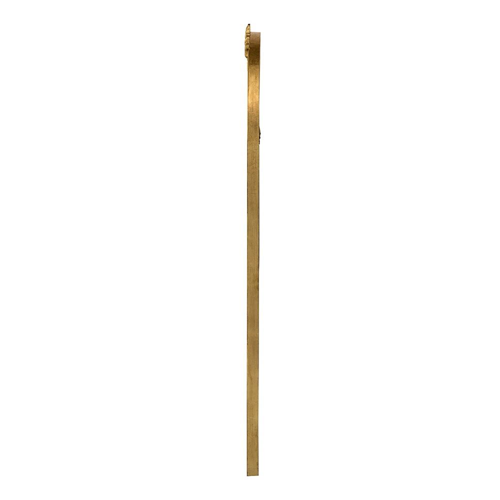 28"X53" Wood Floor Mirror, Full Body Mirror Dressing Make Up Mirror For Bathroom Bedroom Living Room Gold Wood Glass