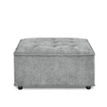 L Shape Modular Sectional Sofa, Diy Combination, Chenille Grey Chenille Wood Tight Back Eucalyptus Square Arms Foam Chenille 4 Seat