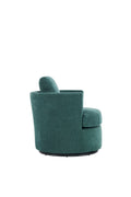 Swivel Barrel Chair, Comfy Round Accent Sofa Chair For Living Room, 360 Degree Swivel Barrel Club Chair, Leisure Arm Chair For Nursery, Hotel, Bedroom, Office, Lounge Emerald Emerald Primary Living Space Modern Foam Polyester
