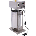 Electric Sausage Filler 15L Sausage Maker Stainless Steel Sausage Stuffer 24.3Lb 110V 120W Sausage Ssteel Stuffing Tubestuffer Silver Stainless Steel