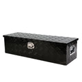 39 Inch Aluminum Truck Tool Long Box, Gas Strut, Truck Bed Tool Box With Side Handle ,Lock And 2 Ke, Tool Storage Box For Truck,Trailer,Pickup 38.8