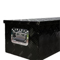 39 Inch Aluminum Truck Tool Long Box, Gas Strut, Truck Bed Tool Box With Side Handle ,Lock And 2 Ke, Tool Storage Box For Truck,Trailer,Pickup 38.8