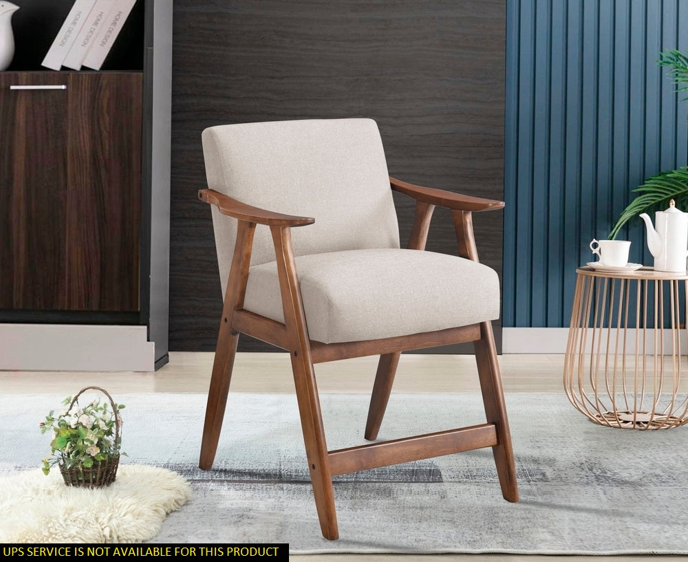 Contemporary Design 1Pc Counter Height Chair Stylish Durable Wooden Brown Fabric Upholstery Cushioned Seat Backrest Home Furniture Brown Dining Room Contemporary Wood