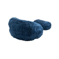Coolmore Bean Bag Chair, Floor Sofa With Handle,Accent Sofa Chair With Ottoman For Gaming Reading Relaxing Navy Navy Foam Plush