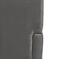 Gray Accent Chair, Fabric Upholstered Comfy Reading Armchair For Living Room, Bedroom Single Seat Sofa Chair, 27