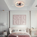 Ceiling Fans With Lights Dimmable Led Embedded Installation Of Thin Modern Ceiling Fans Pink Pink Modern Abs