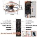 Ceiling Fans With Lights Dimmable Led Embedded Installation Of Thin Modern Ceiling Fans Rose Gold Rose Gold Modern Abs