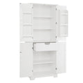 Bathroom Cabinets, Storage Cabinets, Cupboards, Storage Cabinets With Doors, Display Cabinets With Open Shelves, Freestanding Living Room Floor Cabinets, Home Office White Mdf