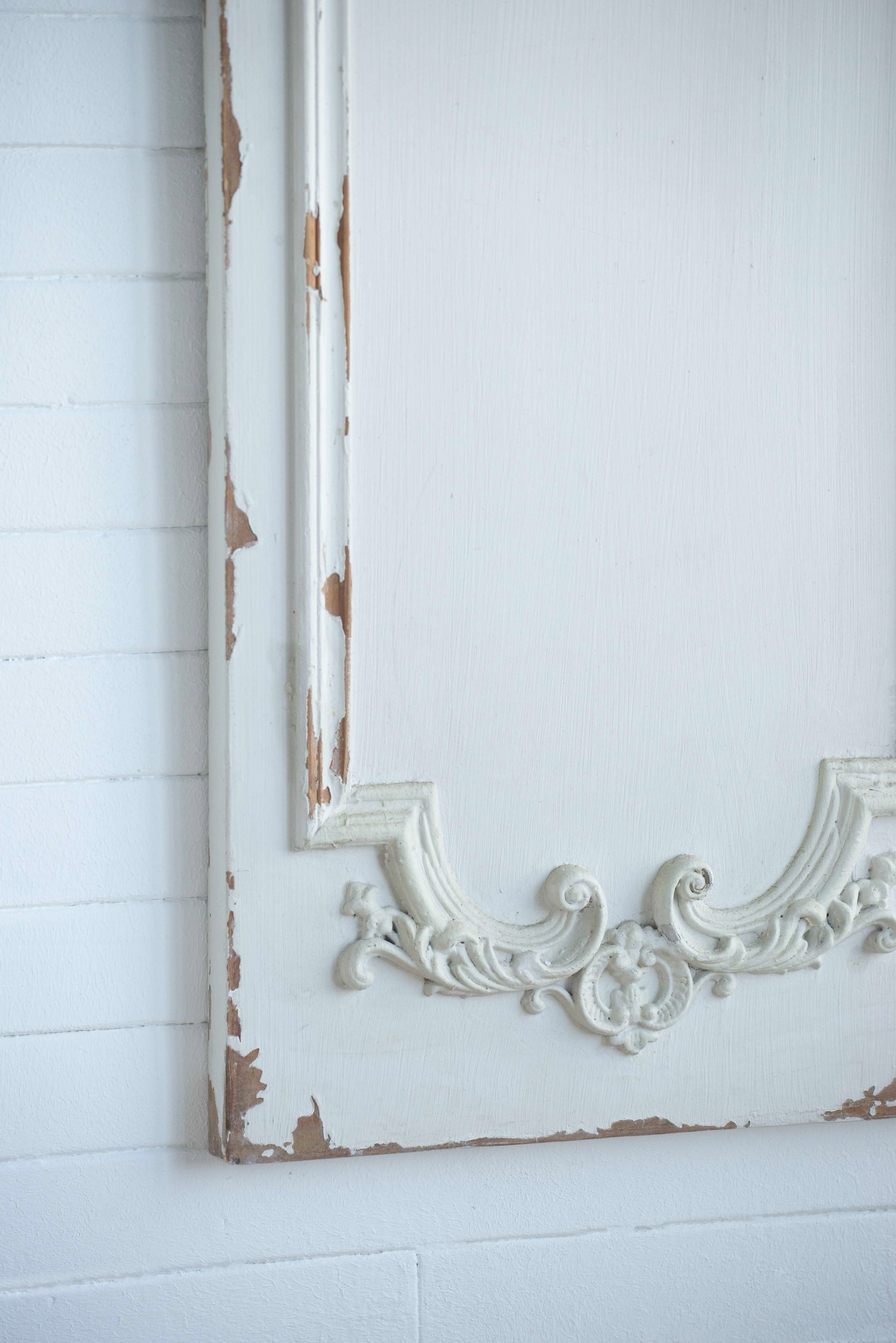 Set Of 3 Large White Wall Art Panel, Rectangle Wall Sculpture, Wall D Cor For Living Room Dining Room Office Bedroom, 21" X 71" White Magnesium Oxide