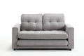 3 Fold Sofa,Convertible Futon Couch Sleeper Sofabed,Space Saving Seat,Pull Out Couch Bed For Living Room,Dark Gray & Light Gray & Beige,Velvet Linen Fabric Light Gray Velvet Wood Primary Living Space Medium Soft Loose Back American Design,Classic,Luxury