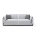 Grey Couch Upholstered Sofa, Modern Sofa For Living Room, Couch For Small Spaces. Grey Fabric