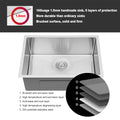 26 Inch Undermount Sink 26