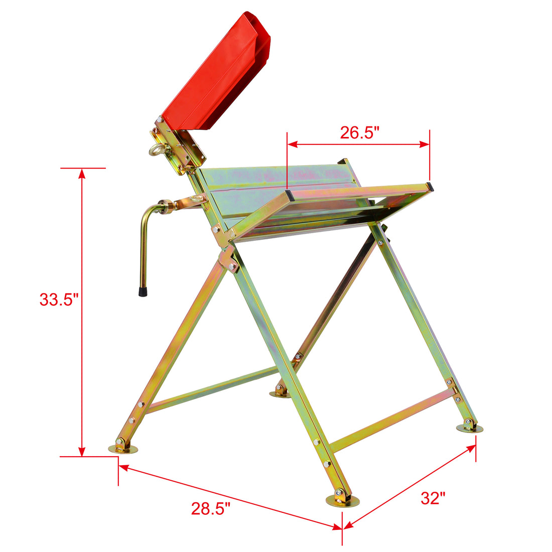 Saw Horse With Chainsaw Holder Silver Steel