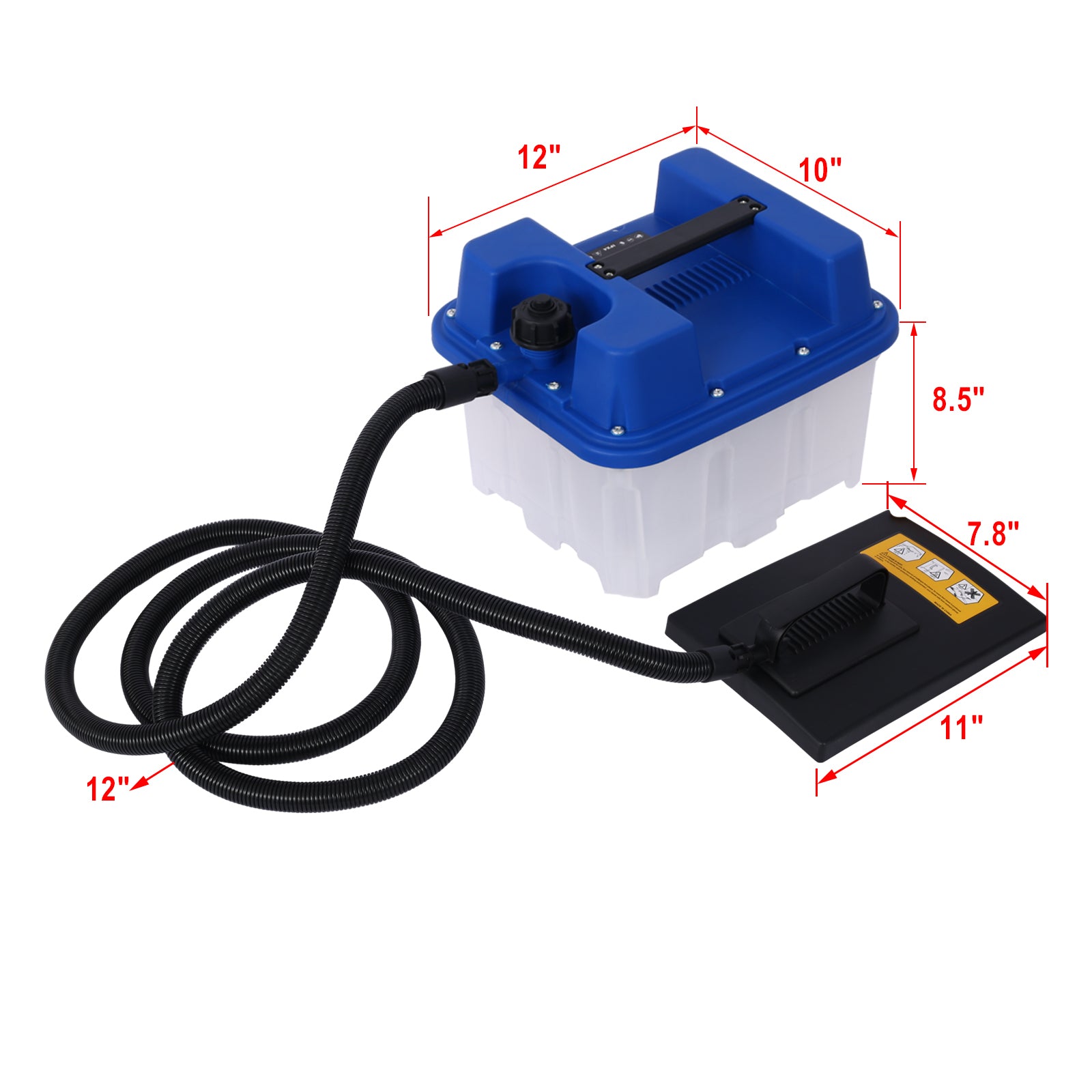 4.5L Steam Wallpaper Stripper Wallpaper Steamer, Steam Cleaner For Easy Wallpaper Removal Blue Plastic