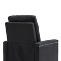 Coolmore Modern Comfortable Upholstered Leisure Chair Recliner Chair For Living Room Black Velvet