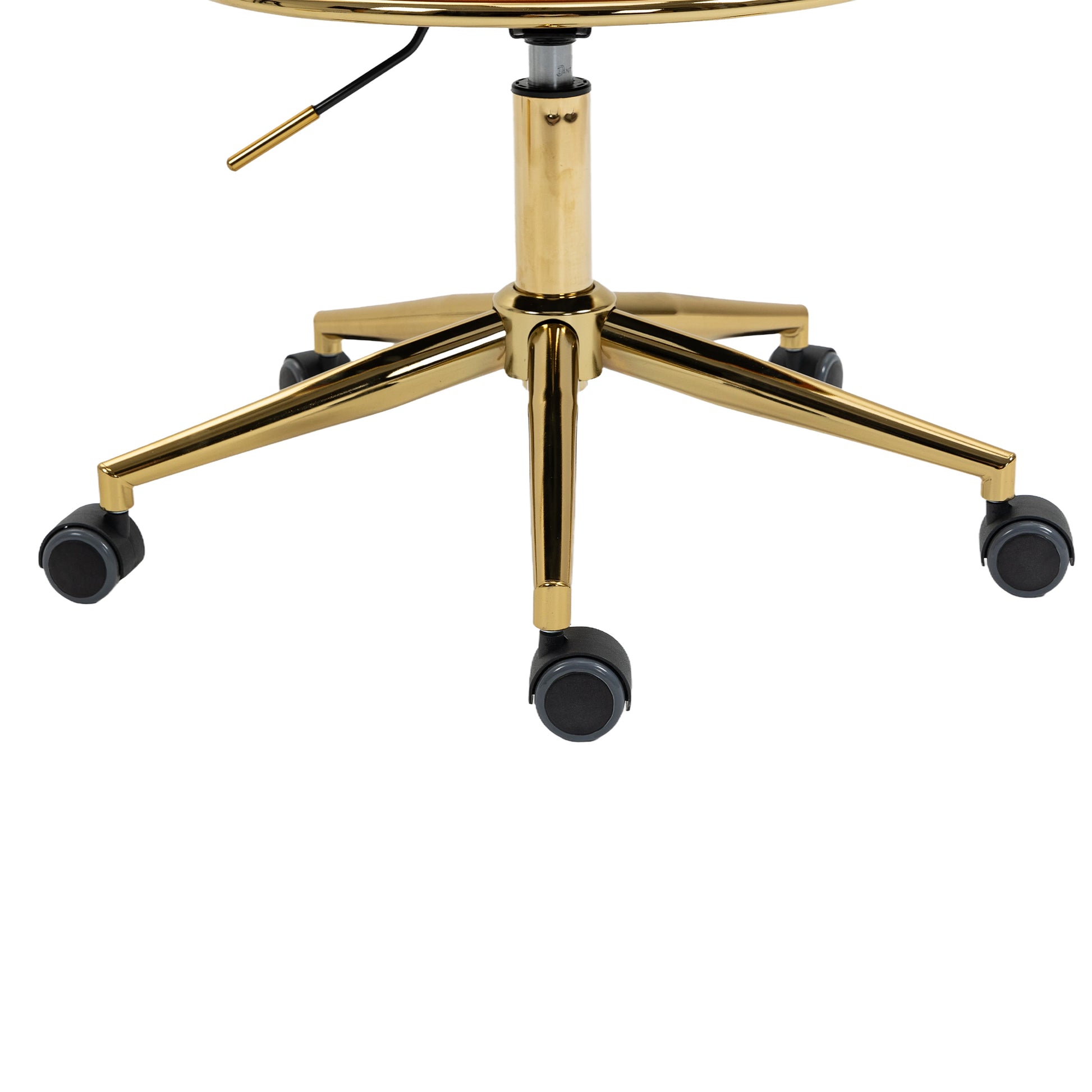 Coolmore Home Office Desk Chair, Vanity Chair, Modern Adjustable Home Computer Executive Chair Swivel Task Chair For Small Space, Living Room, Make Up, Studying Orange Polyester