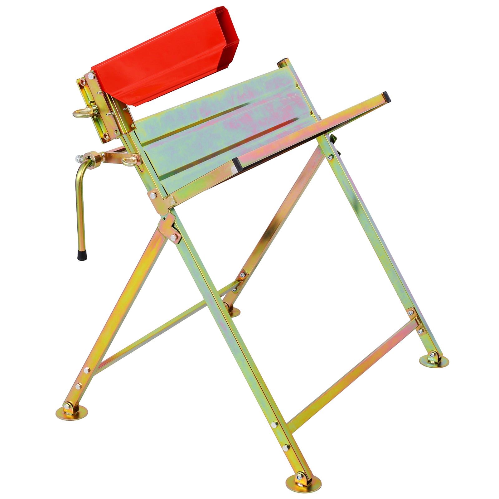 Saw Horse With Chainsaw Holder Silver Steel