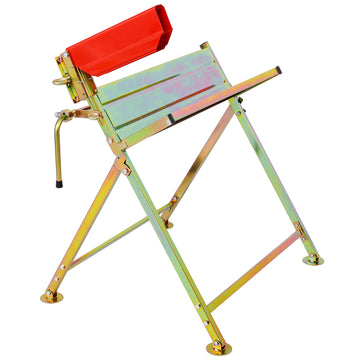 Saw Horse With Chainsaw Holder Silver Steel