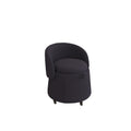Multi Functional Stool Can Be Moved For Storage,Teddy Fleece Bedroom And Living Room Gray Polyester Blend