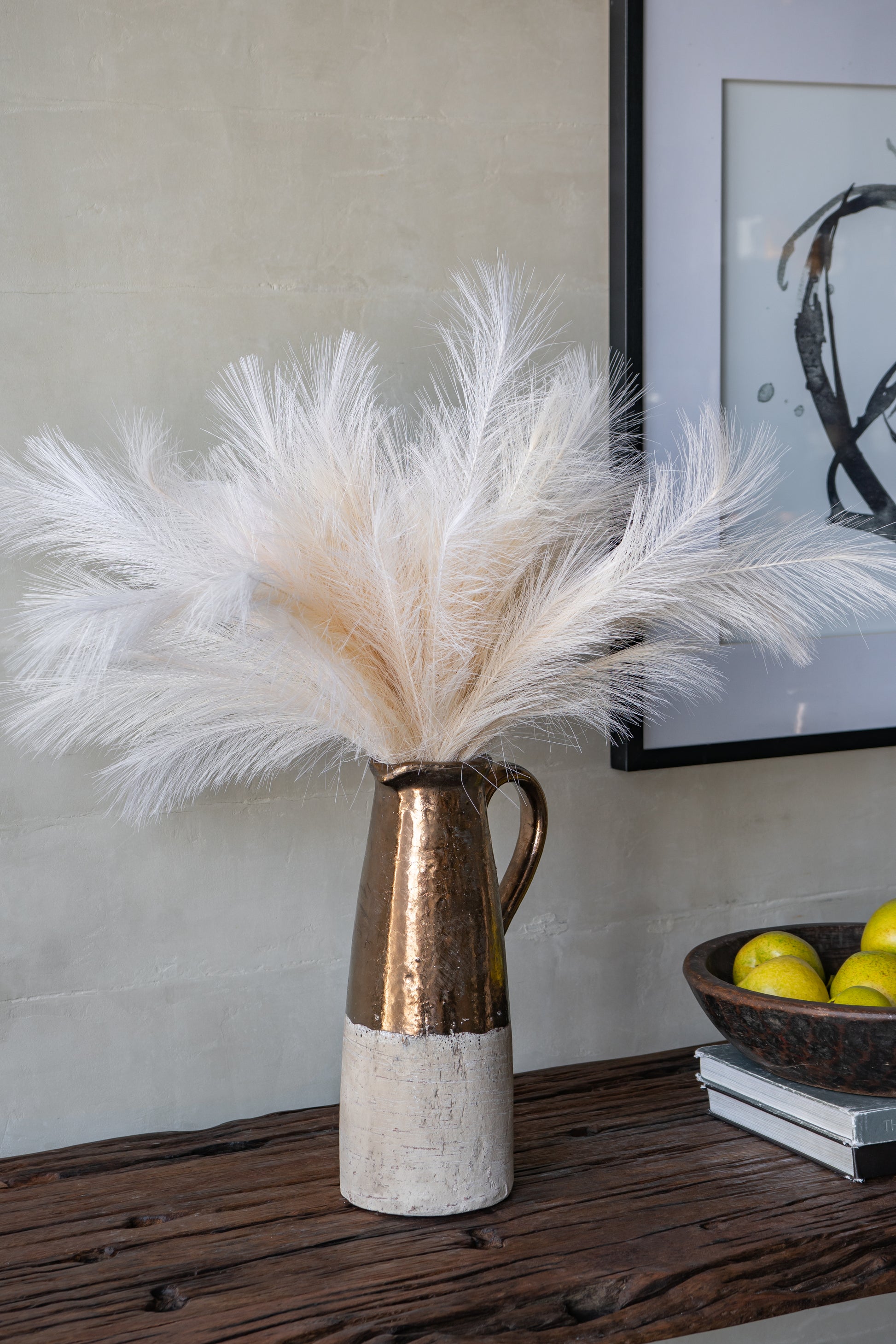 8.9" X 5.7" X 14.4" Candia Terracotta Pitcher, Sienna Brown Brown Ceramic