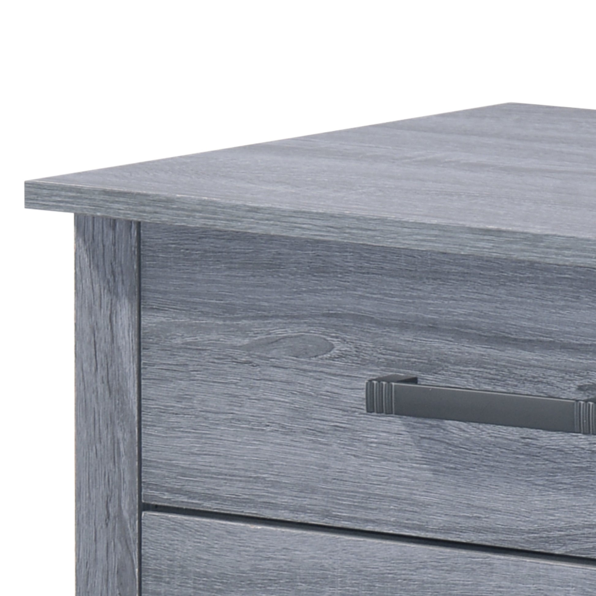Hudson G026 N Rta Nightstandgray Gray Particle Board