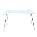 Modern Kitchen Glass Dining Table 51