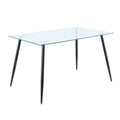 Modern Kitchen Glass Dining Table 51