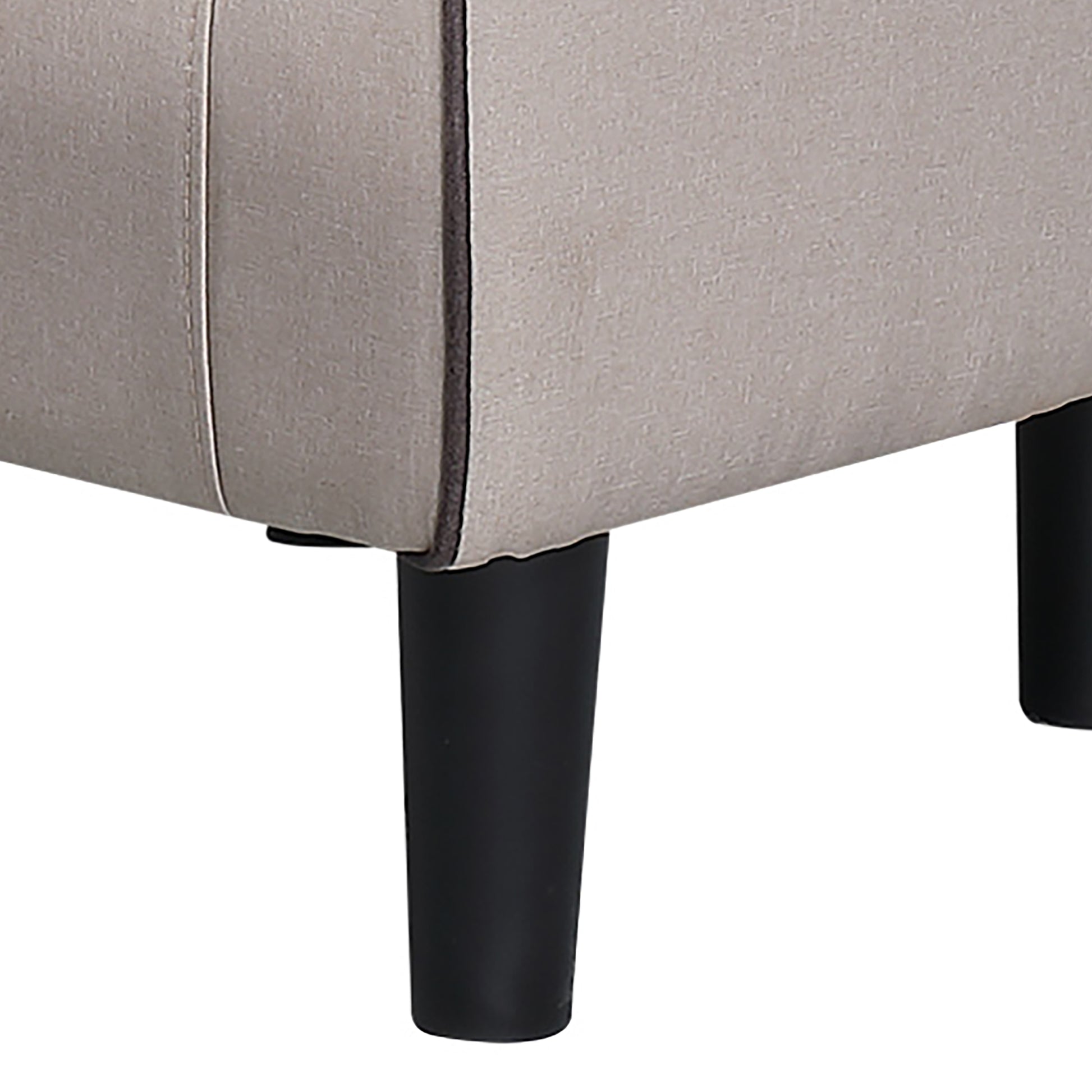 Jst Accent Chair With Ottoman, Modern Accent Arm Chair With Footrest, Suit For Living Room Bedroom Small Spaces Apartment Office Fabric Beige Beige Brown Carbon Fiber