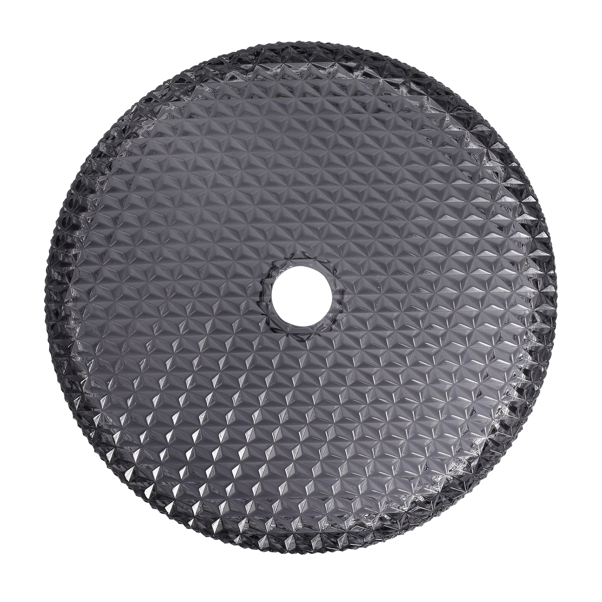 Glass Basin Circular Vessel Bathroom Basin, Bathroom Countertop Basin Transparent Grey Grey Bathroom Modern Glass