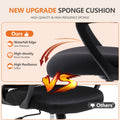 Sweetcrispy Ergonomic Drafting Chair Tall Standing Desk Office Chair Black Nylon Mesh