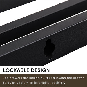 Queen Size Bed Frame With Storage Headboard And 2 Drawers, Led Lights Bed With Charging Station, Metal Platform Bed No Noise, Mattress Foundation Strong Metal Slats Support No Box Spring Needed Box Spring Not Required Queen Black Brown Iron Brown Bedroom