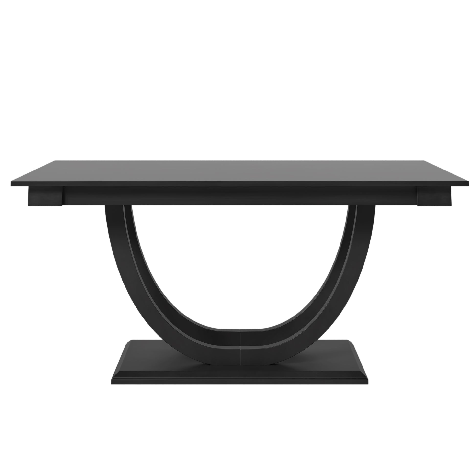 6 Piece Wood Half Round Dining Table Set Kitchen Table Set With Long Bench And 4 Dining Chairs, Modern Style, Gray Gray Wood Dining Room Bench Seating Rubberwood Rectangular Dining Table With Chair And Bench Upholstered Chair Wood Gray Solid Back Seats 6