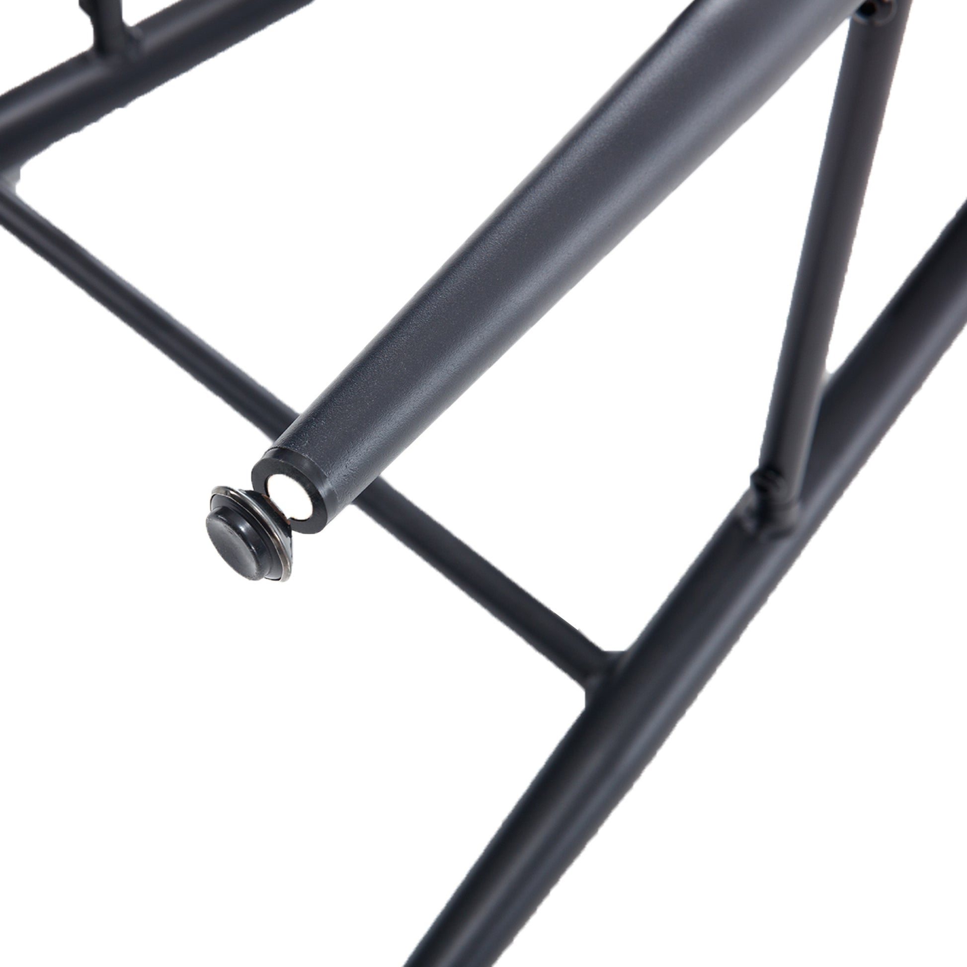 Bar Stools Set Of 2 Armless Counter Low Bar Stools Without Back Modern Pu Leather Stools With Metal Leg And Footrest ,Black Black Pu Kitchen Foam Dry Clean Modern Bar Stools Foam Pu Leather