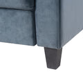 Couch Comfortable Sectional Couches And Sofas For Living Room Bedroom Office Small Space Gray Velvet 2 Seat