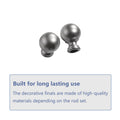 Window Single Curtain Rod Adjustable Sizes: 88